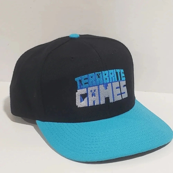 OTTO Terabrite Games Black  and Blue Snap Back Hat - Picture 2 of 5
